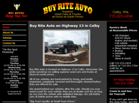 Buy Rite Auto Web Site
