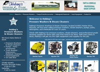 Hubings Pressure Washers Home Page
